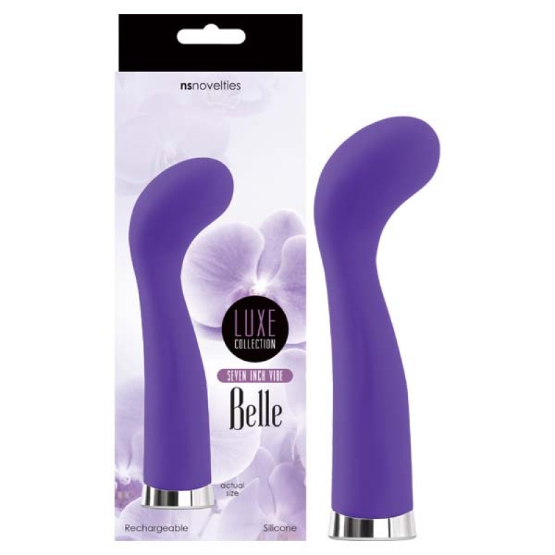 Luxe Belle 7-inch G-Spot Vibe - Purple